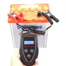 12V Automotive Digital Car Battery Tester Cranking System Tester Charging System Tester Diagnostic Tool Car Gel AGM WET CA SLA CCA IR SOH Battery Analyzer