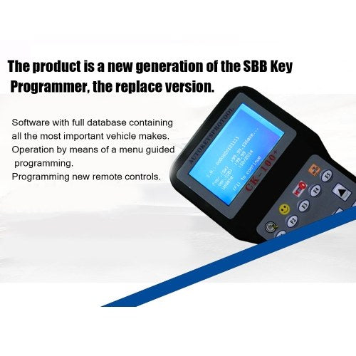 Car Key Programmer Auto Programming Tool No Tokens Limited SBB Upgrade Version