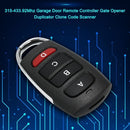 2019 Universal Car Alarm Garage Door Remot  Controller Gate Opener Duplicator Clone Code Scanner Security Alarm for Garage Gate Door Remote Control Key