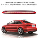 Car High Level Third Brake Stop Light Rear Fog Lamp Fit for AUDI A3 A5 Sportback S3 RS3 Genuine OEM 8P4945097C