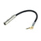 Portable 90 Degree 3.5MM male to 6.5 6.35 Female Audio Plug Cable Line Connect Microphone Headset Earphone Headphone Laptop Computer