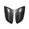 Dry Carbon Fiber Side Mirror Cover Rear View Mirror Cover Cap Car Decorative Stickers Decal for Tesla Model 3 2018-2019