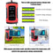 12V 6A  Full Automatic Car Battery Charger Intelligent Fast Power Charging Pulse Repair Charger Wet Dry Lead Acid Battery-chargers Car Jump Starter Emergency Starting Power with Digital LCD Display