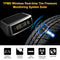 TPMS tire Pressure Monitoring System Solar Wireless and USB Charging Detection System with 4 Internal Sensors