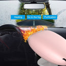 Portable Car Heater Fan Defroster with Air Purification 12V 150W 30 Seconds Fast Heating