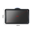 9" HD Touchscreen Portable GPS Navigator Tablet GPS Navigation 8GB 256MB Car Stereo Audio Player Multimedia Entertainment System with Back Support +Free Map