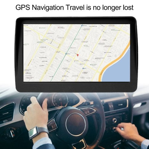 7" HD Touchscreen Portable GPS Navigator Tablet GPS Navigation 8GB 256MB Car Stereo Audio Player with Back Support +Free Map