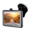 5 inch Car Portable GPS Navigation 128M 8GB FM Video Player Car Navigator with Back Support +Free Map HD Touchscreen