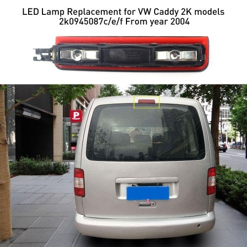 سيارة ثالثة عالية المستوى جبل ضوء الفرامل 12 فولت LED مصباح بديل لنماذج VW Caddy 2K 2k0945087c/e/f من عام 2004