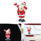 Cute Car Stickers Santa Window Glass Decal Removable Christmas Decoration Stickers