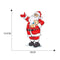 Cute Car Stickers Santa Window Glass Decal Removable Christmas Decoration Stickers