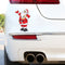 Cute Car Stickers Santa Window Glass Decal Removable Christmas Decoration Stickers