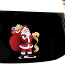 Cute Car Stickers Santa Window Glass Decal Removable Christmas Decoration Stickers