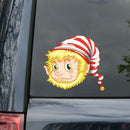 Cute Car Stickers Creative Window Glass Decal Christmas Decoration Stickers