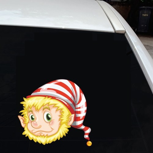 Cute Car Stickers Creative Window Glass Decal Christmas Decoration Stickers