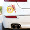 Cute Car Stickers Creative Window Glass Decal Christmas Decoration Stickers