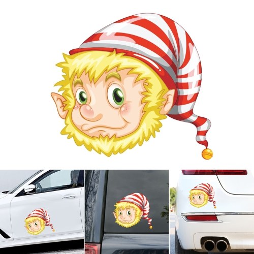 Cute Car Stickers Creative Window Glass Decal Christmas Decoration Stickers