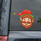 Cute Car Stickers Creative Window Glass Decal Christmas Decoration Stickers