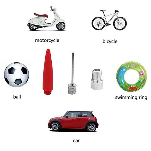 12 Voltage Portable Air Pump Electric Tire Inflator Car Bike Bicycle Wireless Inflatable Pump