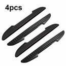 4 pcs Car Carbon Fiber Stickers Universal Door Edge Guard Strip Anti-Scratch Protector Anti-collision Trim Stickers