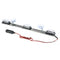 Car Interior Light Strip Truck Universal Vehicle Decorative Lamp 9 White LED 2 Meters Cable