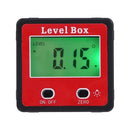 Horizontal Angle Meter Digital Protractor Inclinometer Electronic Level Box Magnetic Base Measuring Tools Blue