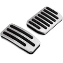 Car Brake Pedal Cover Anti-Slip Non-drill Accelerator Pedal Pads Replacement for Tesla Model X/S 1 Set 2 Pcs