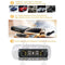 Car TPMS Tire Pressure Monitoring System Solar Charging HD Digital LCD Display Auto Alarm System Wireless With 4 Sensor