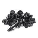 100 Pcs Car Retainer clips Body Plastic Rivets Fasteners Push Bumper Door Trim Panel Screws with Removal Tool