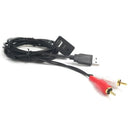 كابل محول صوت USB AUX للسيارة 2RCA 100 سم بديل لبنز مرسيدس BMW أودي سكودا