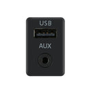 كابل محول صوت USB AUX للسيارة 2RCA 100 سم بديل لبنز مرسيدس BMW أودي سكودا