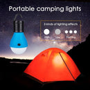 10Pcs Mini Portable Lantern Tent Light LED Bulb Emergency Lamp Waterproof Hanging Hook Flashlight For Camping Blue