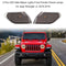 2 Pcs LED Side Maker Lights Front Fender Flares Lamps for Jeep Wrangler JL 2018-2019,Smoke Lens Turn Signal Parking Lamp