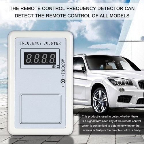 Remote Control Wireless Frequency Detector Frequency Counter Tester Handheld Fault Checker for Auto Car Meter Counter Diagnostic Tool