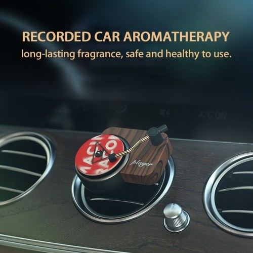 Universal Car Air Conditioning Auto Outlet Clamp Vehicle Perfume Paste Incense Phonograph Design Automotive Interior Articles