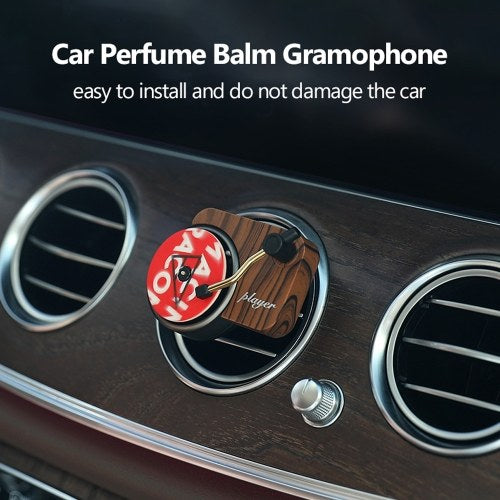 Universal Car Air Conditioning Auto Outlet Clamp Vehicle Perfume Paste Incense Phonograph Design Automotive Interior Articles