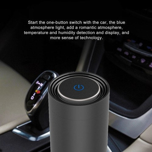 Air Purifier Humiture Fresh Air Anion Car Air Purifier