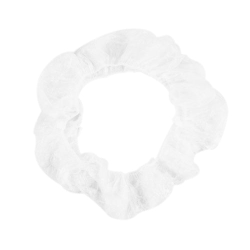 Universal Disposable Steering Wheel Cover, White Elastic Plastic Steering Wheel Cover