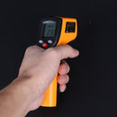 Digital Infrared Thermometer Laser Industrial Temperature Gun Non-Contact with Backlight -50-380°C（NOT for Humans）