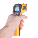 Digital Infrared Thermometer Laser Industrial Temperature Gun Non-Contact with Backlight -50-380°C（NOT for Humans）