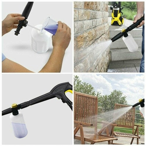 750ML Snow Foam Lance Bottle for Car Washer Compatible with Karcher K2-K7 Sprayer