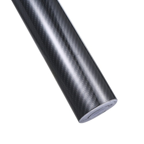 Car 6D Black Carbon Fiber Sticker Gloss Vinyl Film Wrap Car Styling Decal Sticker 300*3000mm