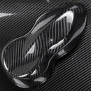 Car 6D Black Carbon Fiber Sticker Gloss Vinyl Film Wrap Car Styling Decal Sticker 300*3000mm