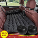 Wave Round Pier Air Bed Car Travel  Inflatable Mattress Travel Sleeping Camping Cushion Back Seat Pads with Two Air Pillows