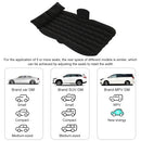 Wave Round Pier Air Bed Car Travel  Inflatable Mattress Travel Sleeping Camping Cushion Back Seat Pads with Two Air Pillows