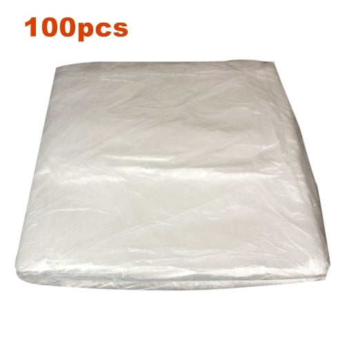 Car Disposable Plastic Seat Covers Universal Transparent Seat Protective Covers Anti-dust Disposable Clear Seat Safety Cover, 100pcs