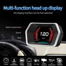 Car HUD Display, Head Up Display High Definition Speedometer Car Diagnostic Tool OBDⅡ Fault Code Elimination Safe Driving Computer Overspeed Fault Alarm for All Vehicles