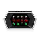 Car HUD Display, Head Up Display High Definition Speedometer Car Diagnostic Tool OBDⅡ Fault Code Elimination Safe Driving Computer Overspeed Fault Alarm for All Vehicles