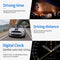 Car HUD Display, Head Up Display High Definition Speedometer Car Diagnostic Tool OBDⅡ Fault Code Elimination Safe Driving Computer Overspeed Fault Alarm for All Vehicles