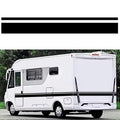 Car Two side RV Stripes Graphics Decals Car Stickers Vinyl Graphics for Caravan Travel Trailer Camper Van